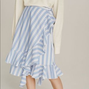 J.W.Anderson x Uniqlo Cotton Ruffle Wrap Skirt